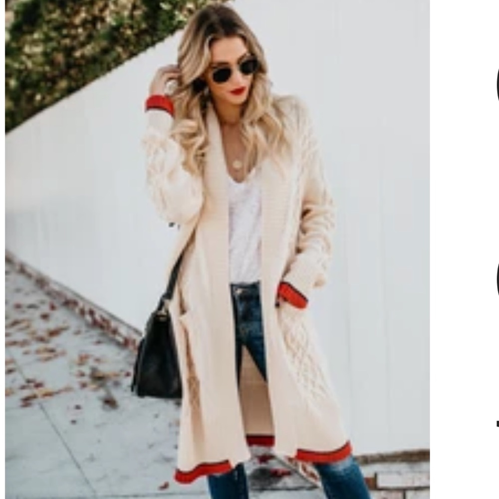 NWT Women’s sweater jacket